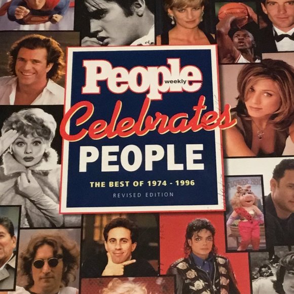 People Weekly Celebrates People Best of 1974 - 1996 revised Edition Hardback - Picture 2 of 8